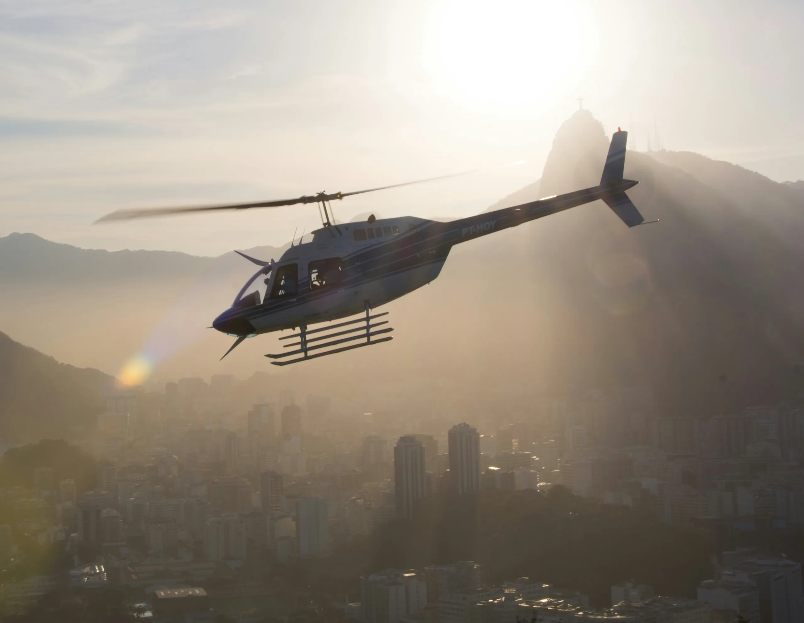Skyline helicopter run