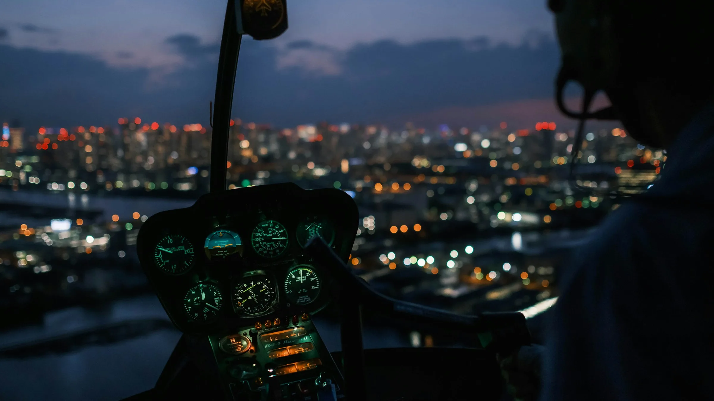 Sky helicopter ascent