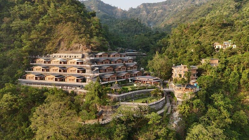 Ancient mountain ashrams