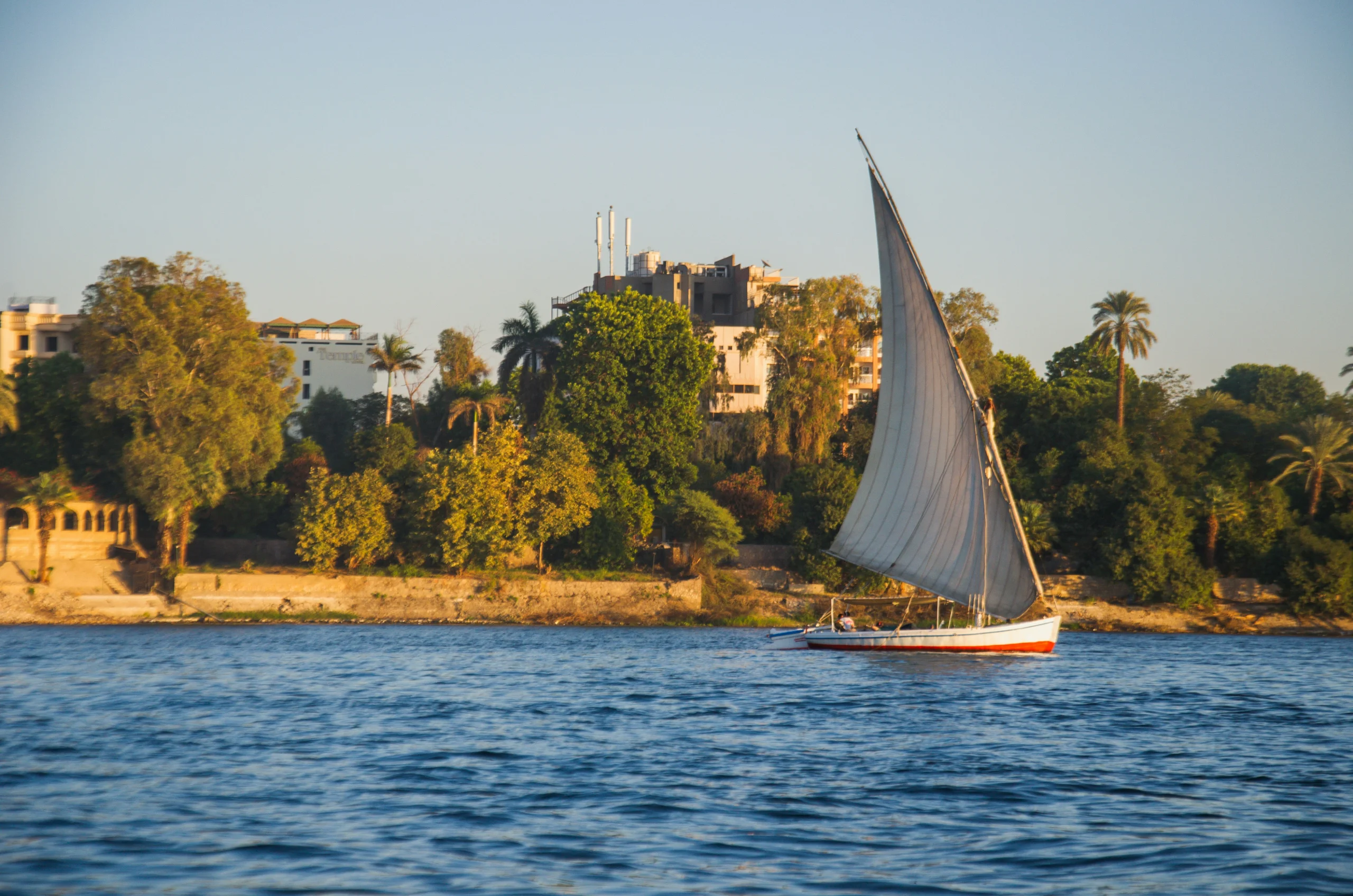 Enjoy breathtaking views of the Nile